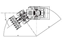 09 Wheel Loader 757K Tier 2 Operating Weight 17300kg Rated Load 162kW 220hp Bucket Capacity 3.0m3 Drawing