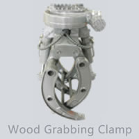 105 Wheel Excavator Optional Attachment Wood Grabbing Clamp