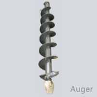 106 Wheel Excavator Optional Attachment Auger