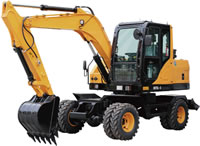 107 Wheel Excavator 9075L 8