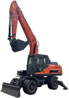 117 Wheel Excavator 210LN