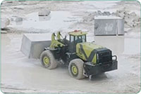 21 Wheel Forklift Loader 771FT32E Electric Type Operating Weight 32000kg Battery Capacity 423kWh Working 8 10 Hours