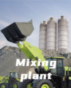22 Wheel Loader for Mixing Plant