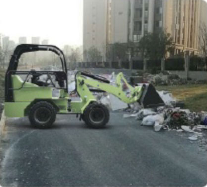 34 Eletric Wheel Loader 805E Application 1