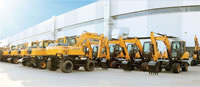 93 Wheel Excavator Series Factory Finished Product Area