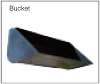 14 Telescopic Crane Loader Boom Hoisting Machine HNT 110 Bucket